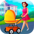 Mother life icon